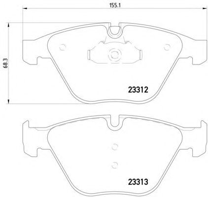 Тормозные колодки HELLA 8DB 355 015-391