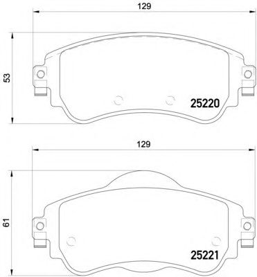 Тормозные колодки HELLA 8DB 355 015-931