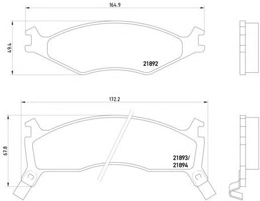 Тормозные колодки HELLA 8DB 355 017-301