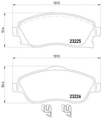 Тормозные колодки HELLA 8DB 355 018-511
