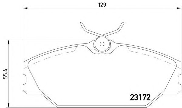 Тормозные колодки HELLA 8DB 355 019-391