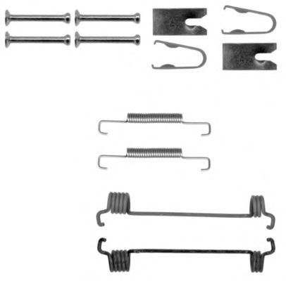 Ремкомплект ручника HELLA 8DZ 355 201-961