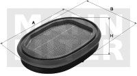 Фільтр додаткового повітря MANN-FILTER CF 2125