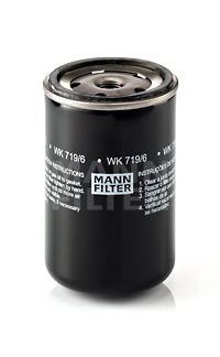 Паливний фільтр MANN-FILTER WK 719/6