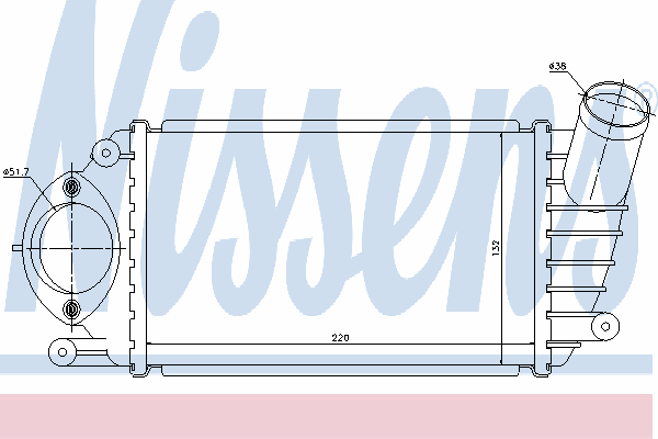Интеркулер NISSENS 96794