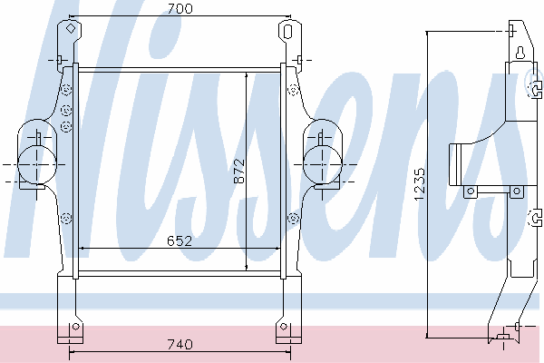 Интеркулер NISSENS 97022
