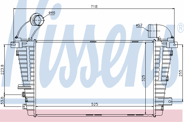 Интеркулер NISSENS 96590
