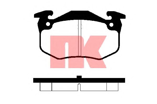 Тормозные колодки NK 223930