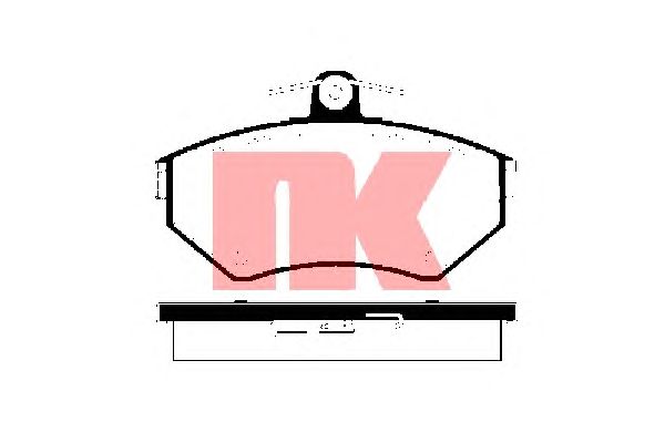 Тормозные колодки NK 224739