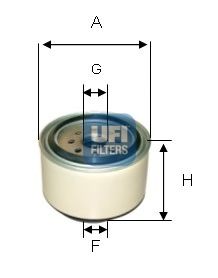 Паливний фільтр UFI 24.338.00