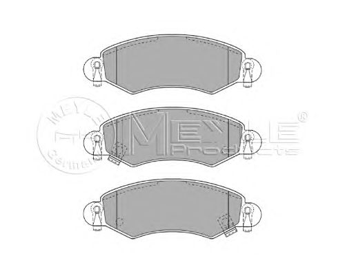 Тормозные колодки MEYLE 025 232 5316/W