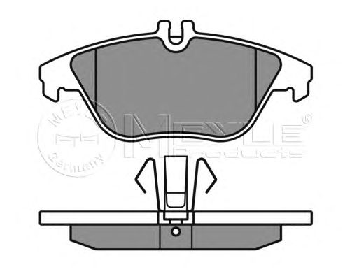 Тормозные колодки MEYLE 025 242 5317