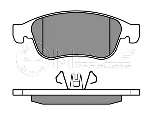 Тормозные колодки MEYLE 025 249 1418