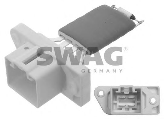 Реостат вентилятора отопителя SWAG 50 93 8635