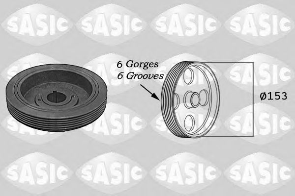 Шків коленвалу SASIC 5150G30