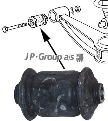 Сайлентблок рычага JP GROUP 1140205300