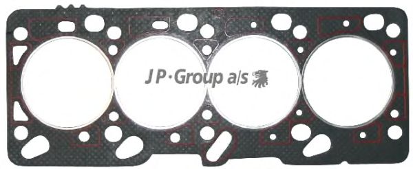 Прокладка головки блока цилиндров (ГБЦ) JP GROUP 1519300900