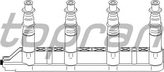 Катушка зажигания TOPRAN 722 637