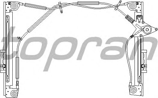 Стеклоподъемник TOPRAN 501 830