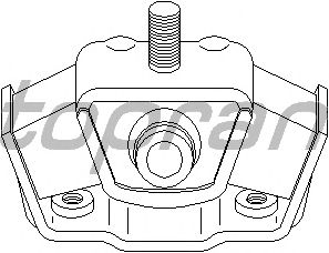 Подушки КПП TOPRAN 400 484