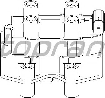 Катушка зажигания TOPRAN 720 313