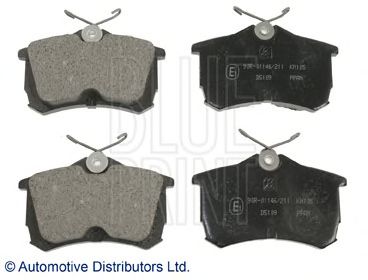 Тормозные колодки BLUE PRINT ADH24257