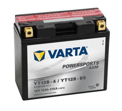 Стартерная аккумуляторная батарея VARTA 512901019A514 POWERSPORTS AGM