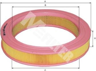 Воздушный фильтр MFILTER A 550