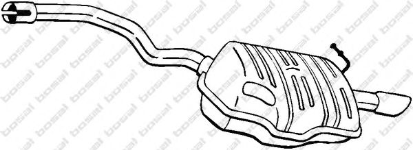 Глушитель BOSAL 220-453
