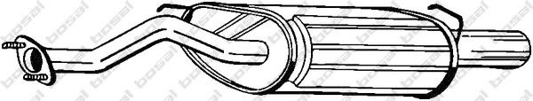 Глушитель BOSAL 115-327