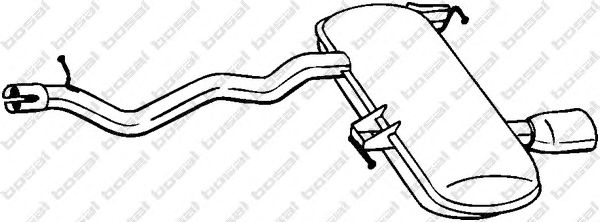 Глушитель BOSAL 278-673