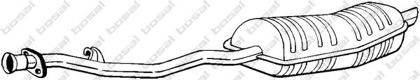 Глушник BOSAL 282-243
