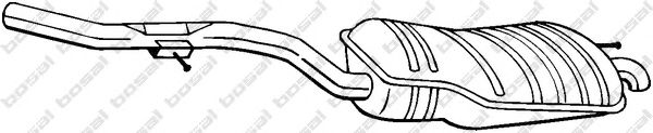 Глушитель BOSAL 283-497