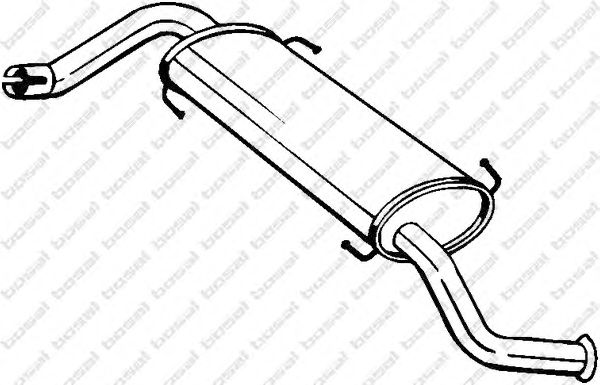 Глушитель BOSAL 281-859