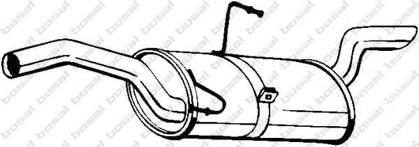 Глушник BOSAL 190-101