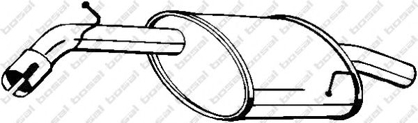 Глушитель BOSAL 141-139
