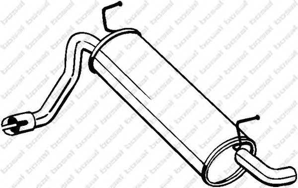 Глушитель BOSAL 148-199