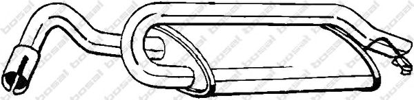 Глушник BOSAL 154-939