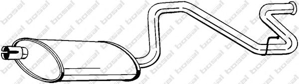 Глушитель BOSAL 281-867