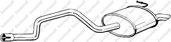 Глушитель BOSAL 281-711
