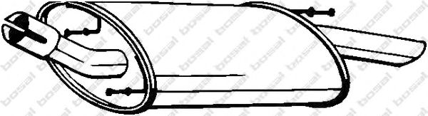 Глушитель BOSAL 154-153