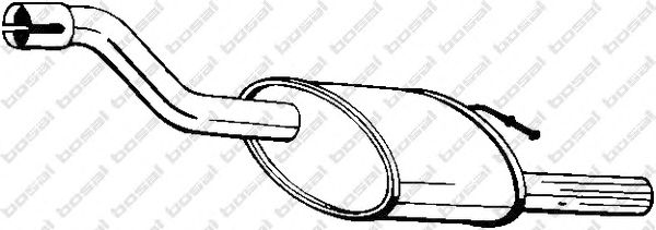 Глушитель BOSAL 154-339