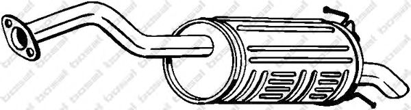 Глушитель BOSAL 163-055