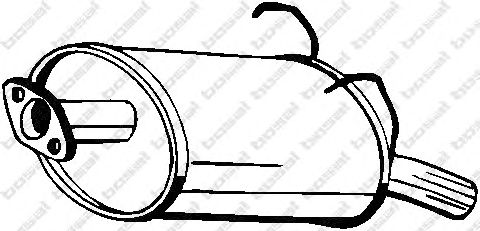 Глушитель BOSAL 163-281
