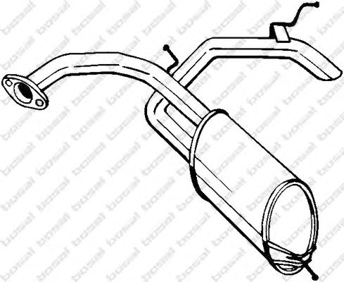 Глушитель BOSAL 278-585