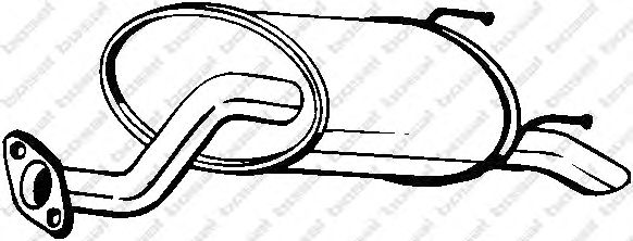 Глушитель BOSAL 163-395