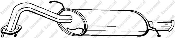 Глушитель BOSAL 165-195