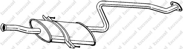Резонатор BOSAL 284-397