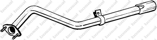 Труба выхлопного газа BOSAL 821-205