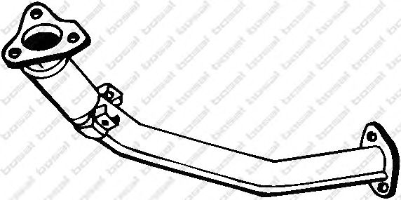Труба вихлопного газу BOSAL 823-421